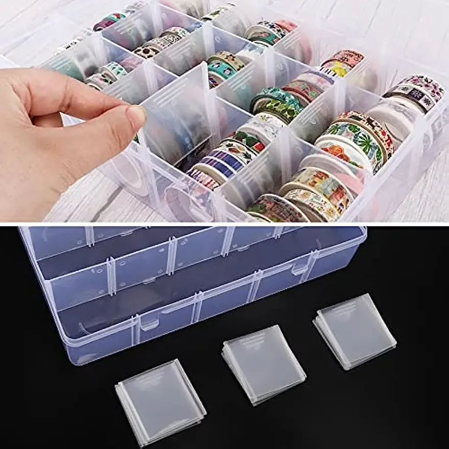 15 Grids Creative Storage Jewelry Plastic Parts Box Button Storage Box DIY Accessories Tool Classification