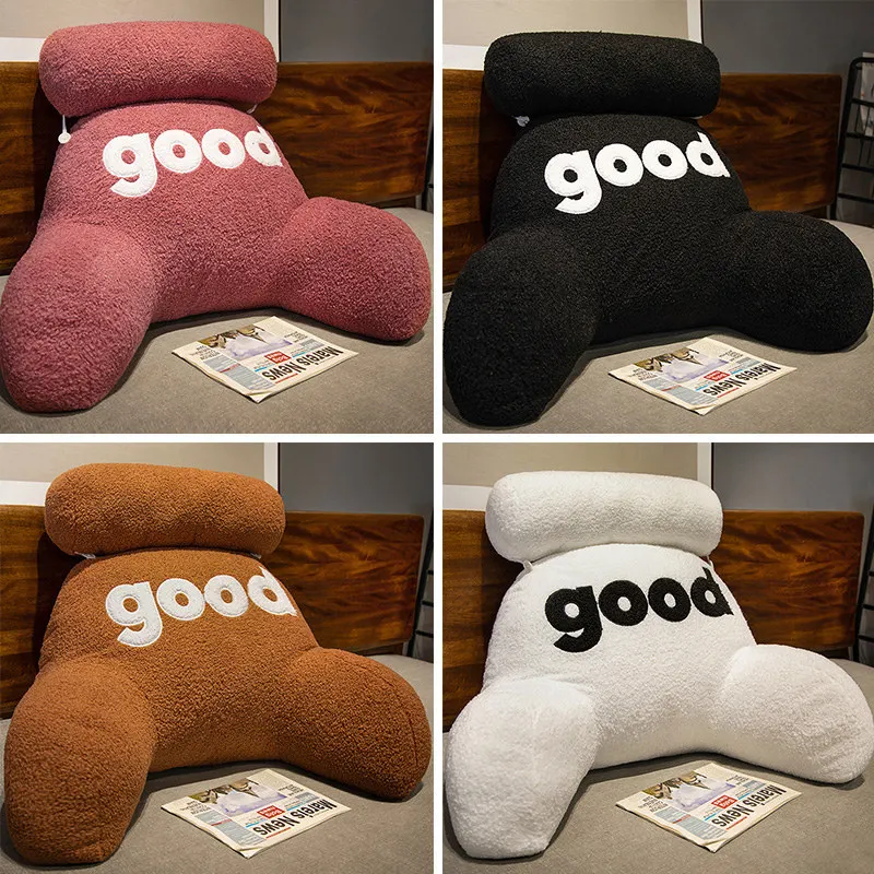 

1pc 40/50cm Multi-Functional Good Embroidery Pillow PP Cotton Filler Winter Warm Cushion Bed Sofa Decor Home Decoration