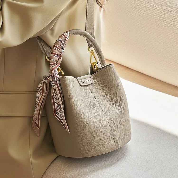 

Faionable Luxury Buet Bag for Commuting to Work Single oulder Handheld Crossbody Bag Soft Leather Women's Bag