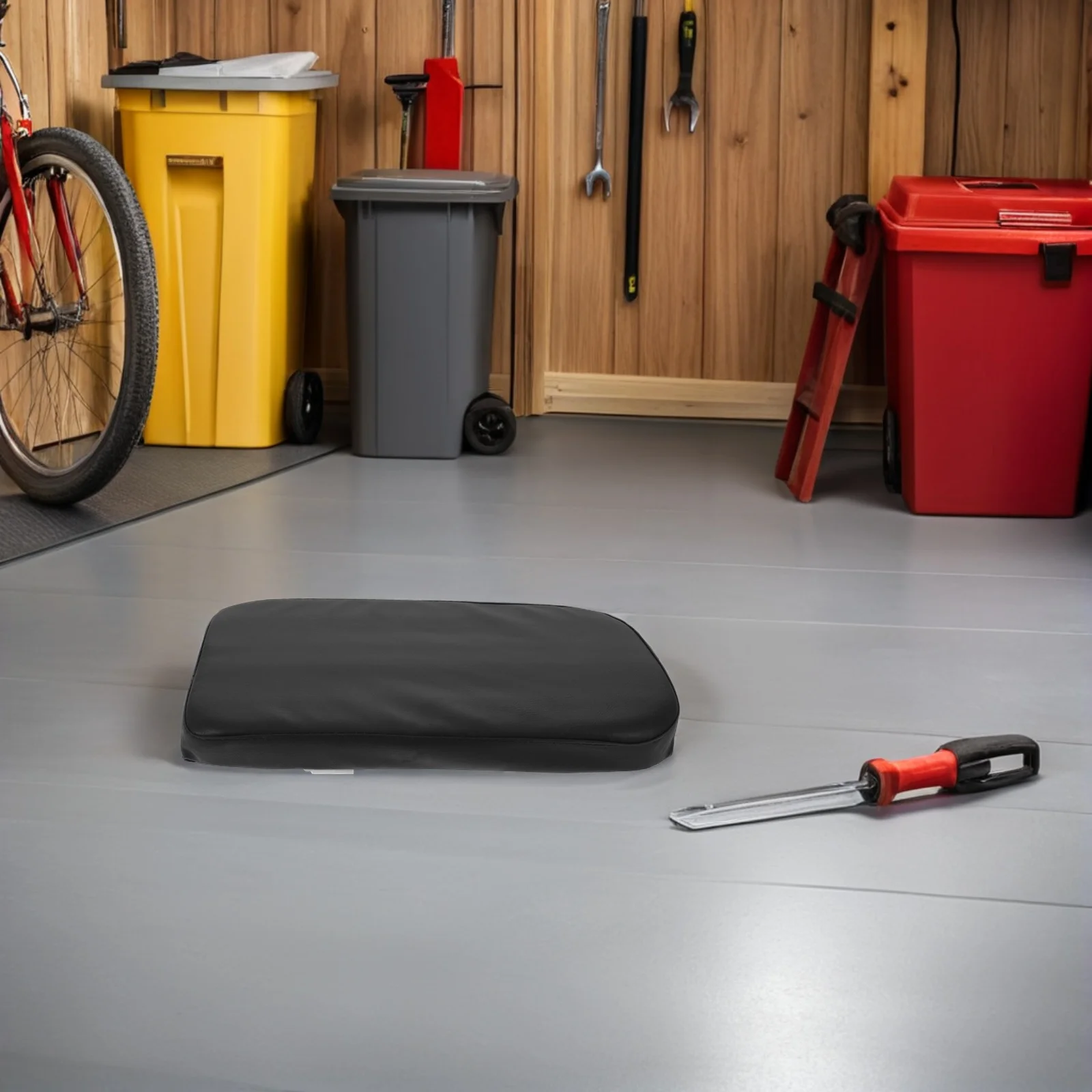 

Rear Mounted Bike Seat Cushion for Heavy Load Weather Resistant Saddle Pad Easy Install Bike Rear Rack Seat Adult Passenger