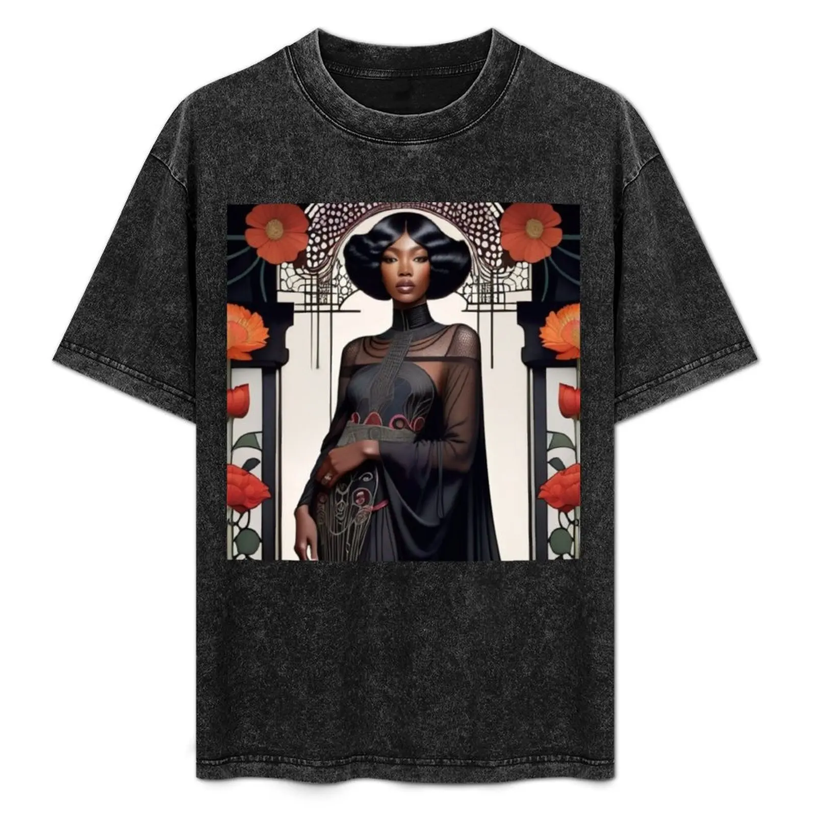 

Angelic Beauty and Grace T-Shirt Casual Basic Short Sleeve T-Shirt