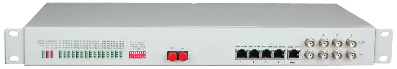60 channel analog telephone voice fxs fxo to fiber optic converter