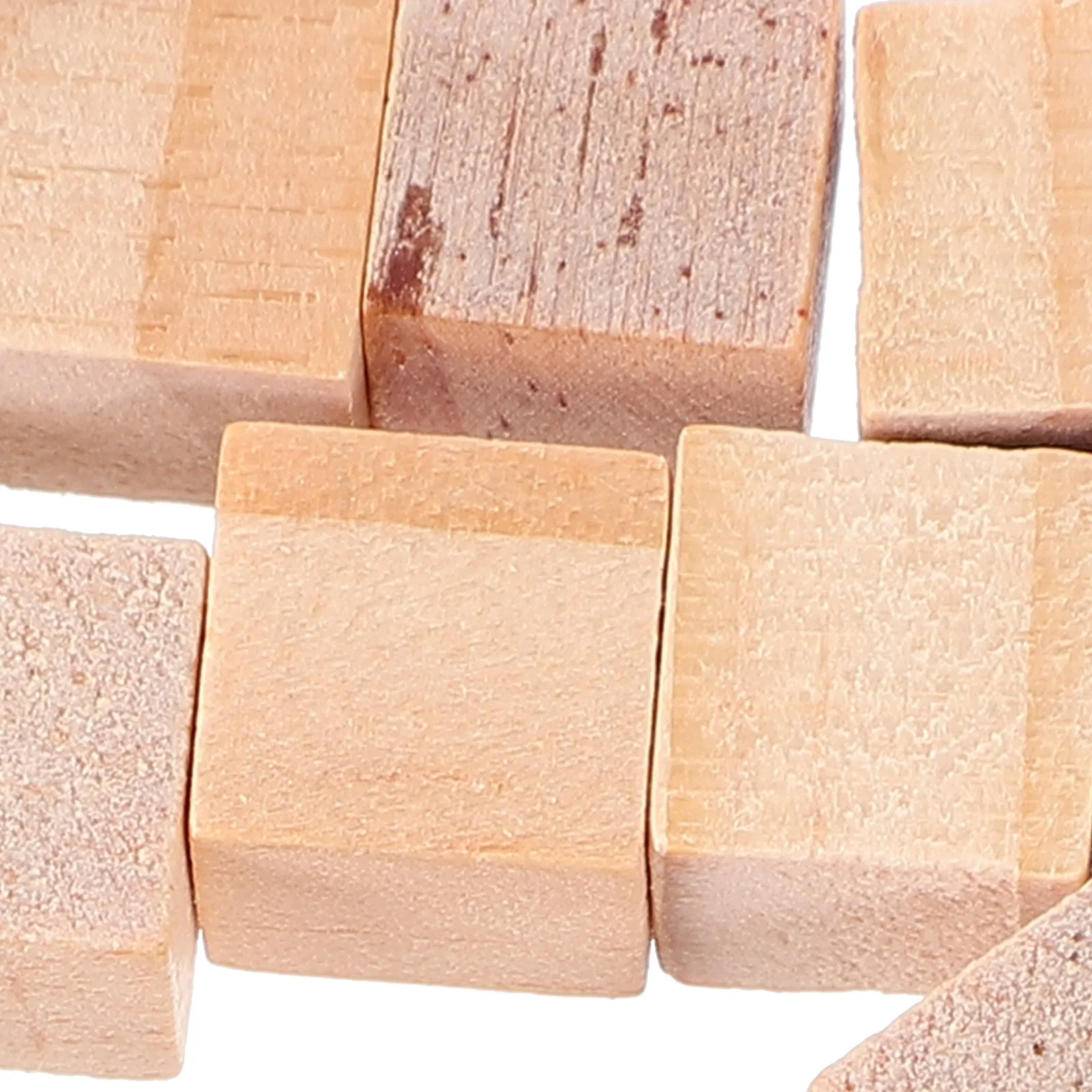 

100 деревянных кубиков-блоков для развивающих игр Монтессори, раннего обучения, поделок, веселого досуга и подарков детям