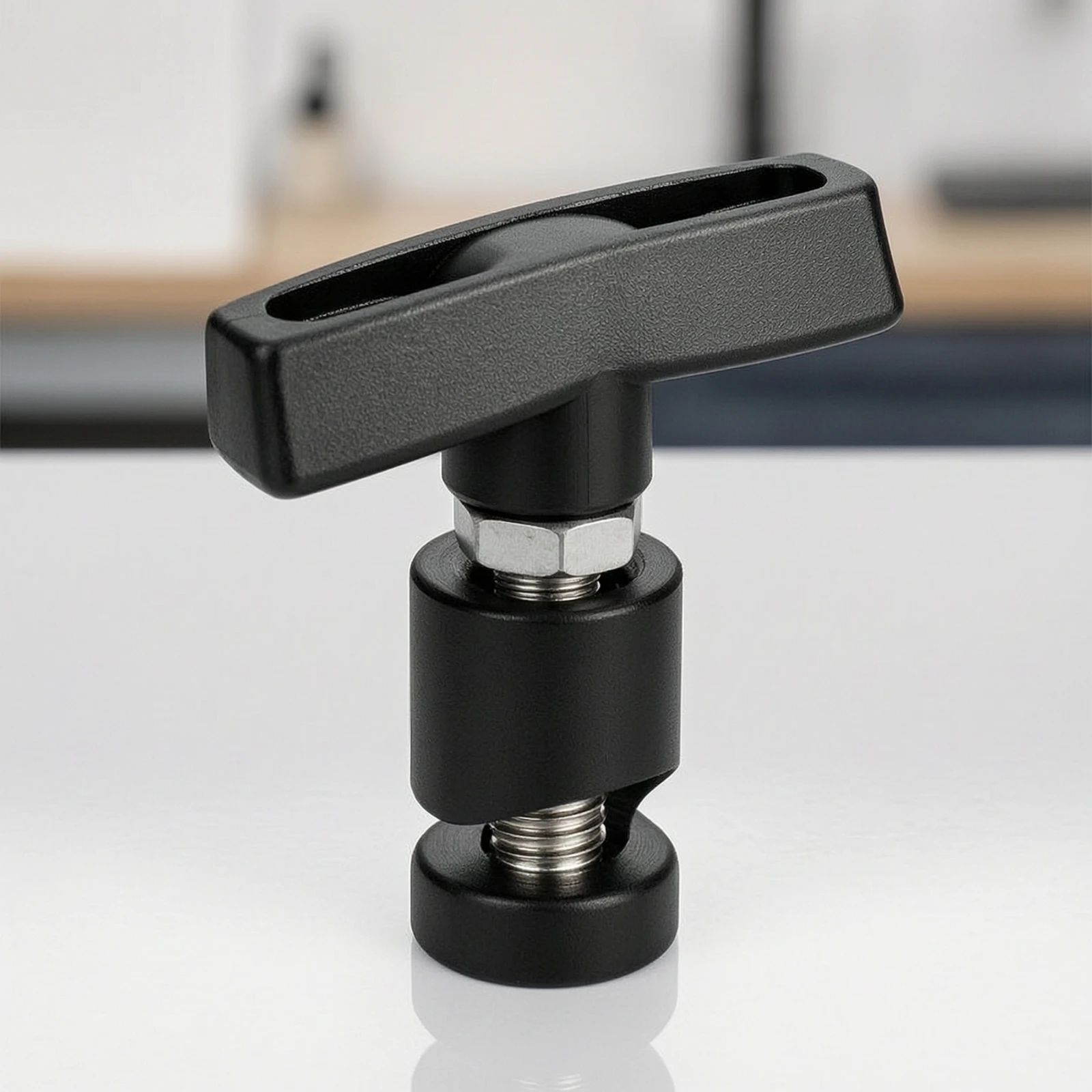 Hood Support Rod Clamp T-Shaped Hood Support Rod Fixing Tool Hex Nut Compact for Mechanics, Engine Bay