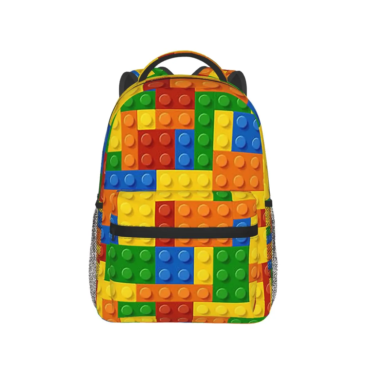 Bausteine-Konstruktionsrucksack, heiß begehrter Tagesrucksack, große Kapazität, Kinder-Büchertasche, Schultasche, Umhängetaschen für Männer und Frauen