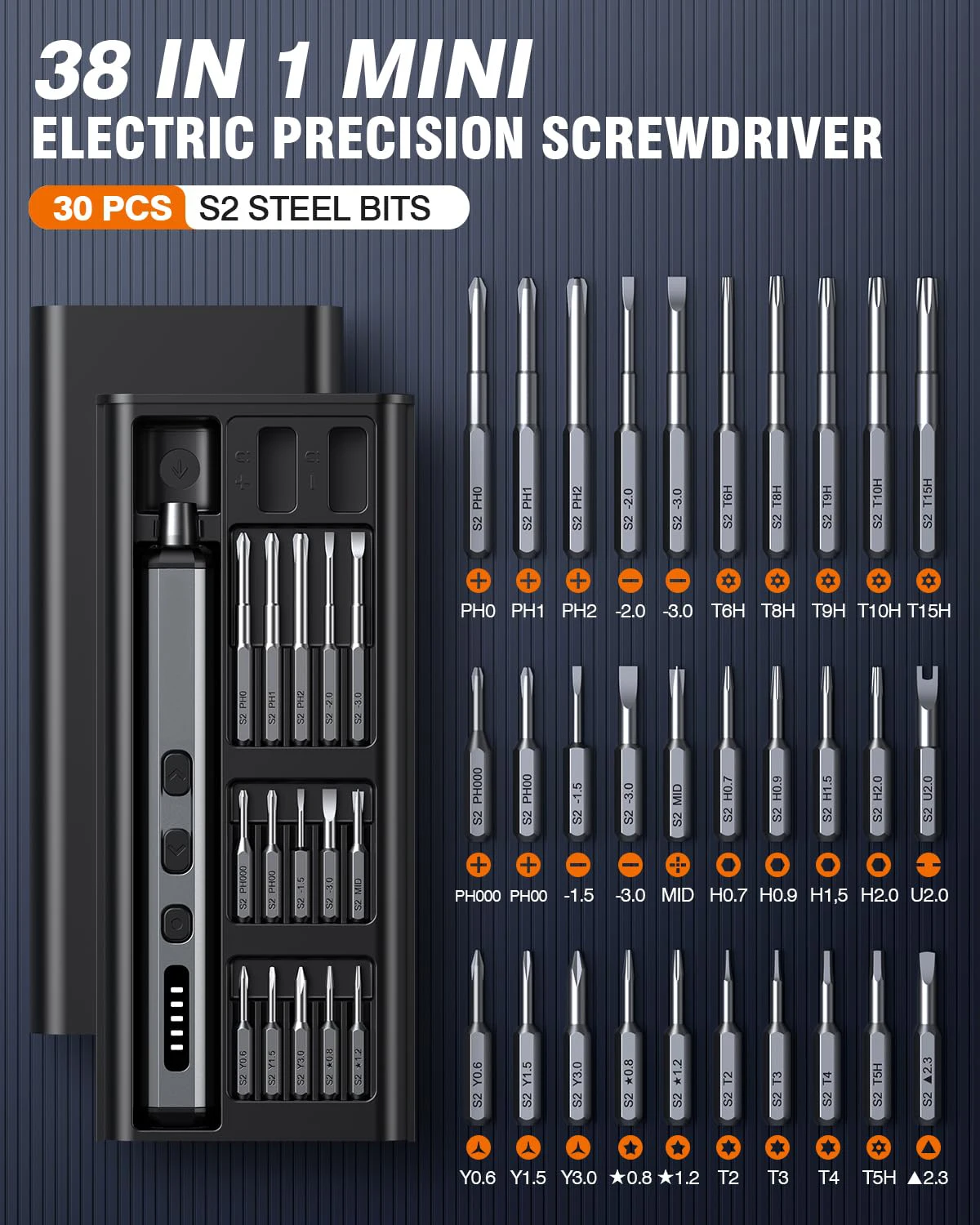 Thumbnail 4 - #6 Latest Precision Electric Screwdriver Sets Offers