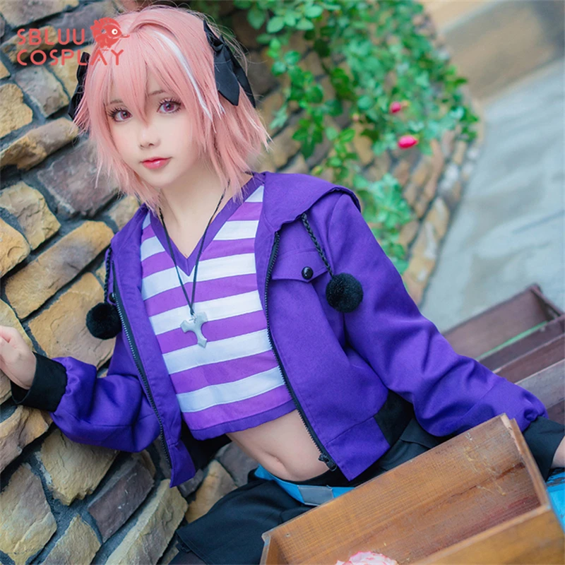 SBluuCosplay Số Phận Ngụy Thư Astolfo Trang Phục Hóa Trang Đen Rider Người Hầu Astolfo Trang Phục Hóa Trang Halloween Còn Hàng