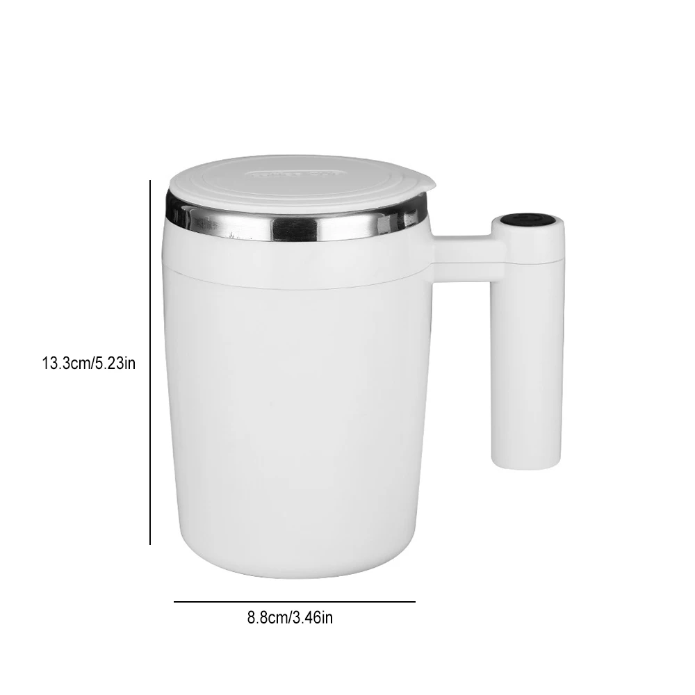 Automatic Stirring Cup Magnetic Cup 304 Stainless Steel Intelligent Coffee Milk Stirrer Court Office Stirring Cup Insulation Cup