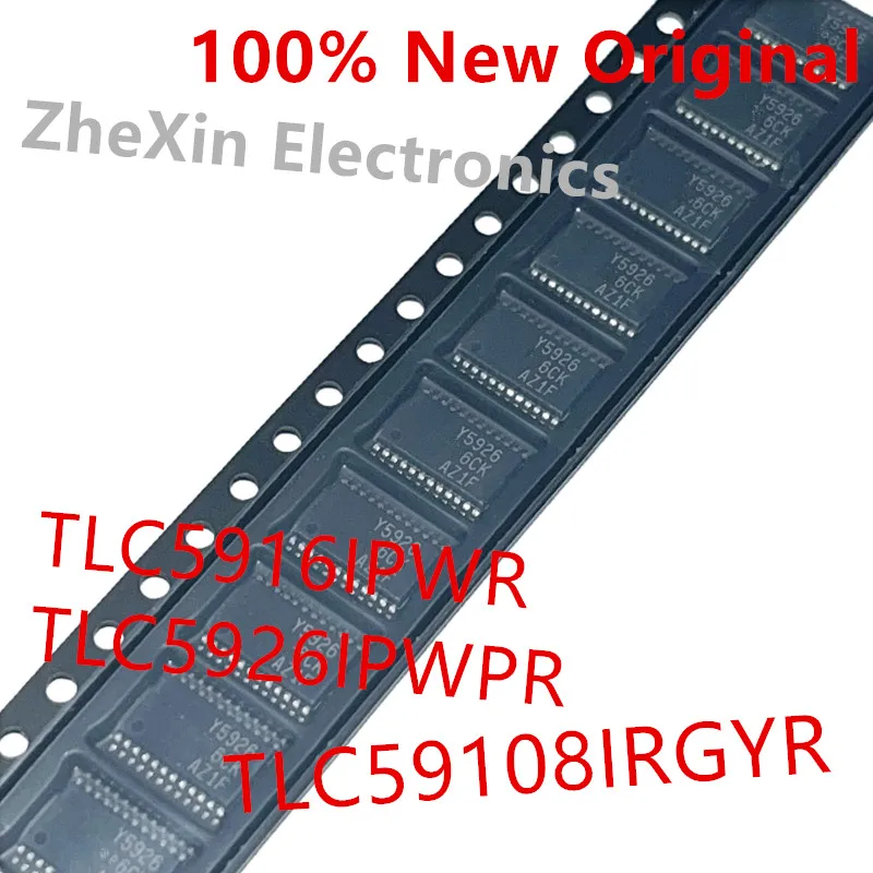 10PCS/Lot  TLC5916IPWR  Y5916 、TLC5926IPWPR  Y5926 、TLC59108IRGYR  Y59108  New I2C bus LED driver chip  TLC5916 、TLC5926