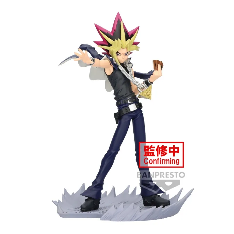 BANDAI-BANPRESTO GENKOU ZEKElli, Yu-Gi-Oh!, en stock Yami Yugi Anime Action Figure, Dark Magician Girl, Toy Gift, Model Collection