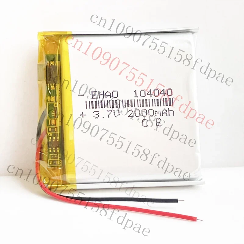 

OK 3,7 В 2000 мАч Lipo аккумуляторная батарея для косметического инструмента SmartWatch 104040