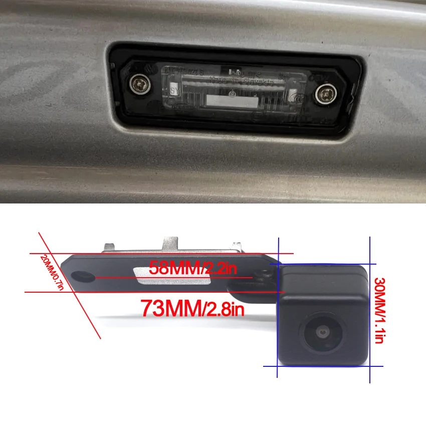 Vehicle Rear View Camera Night Vision For Volkswagen Passat CC 2008~2014 2015 2016 2017 Car Backup Reversing Parking Monitor