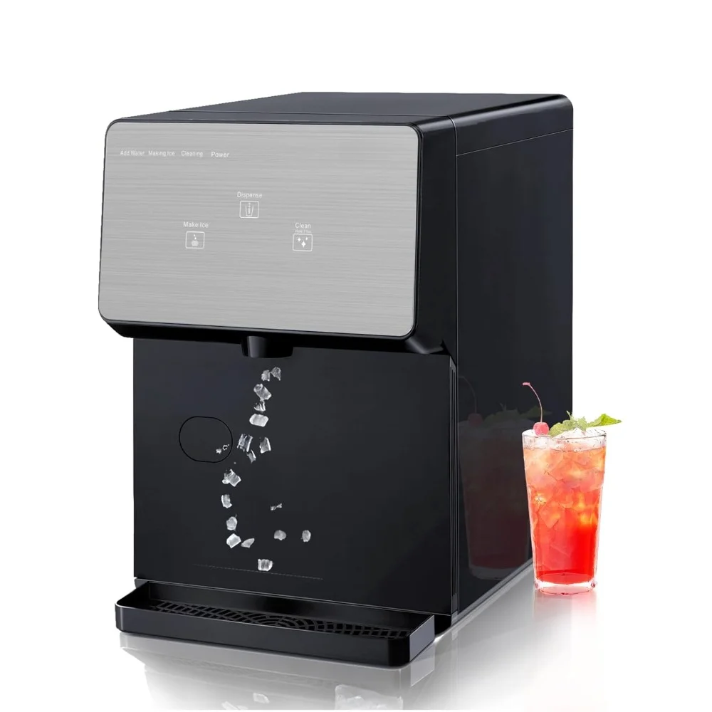 HAOYUNMA Bancada Nugget Ice Maker, KB2.0