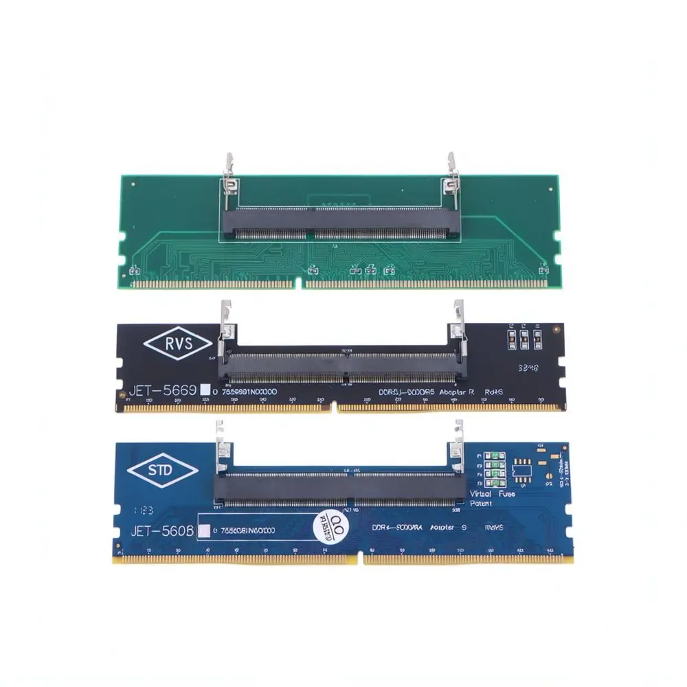 Desktop Motherboard Memory Adapter Laptop RAM Testing Card DDR3 DDR4 DDR5 SODIMM To DIMM Socket Diagnostic Converter Module