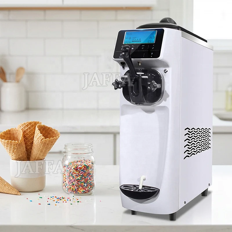Professional Commercial Soft Ice Cream Machine 220V/10V Single Flavor Small Ice Cream Machines Prices