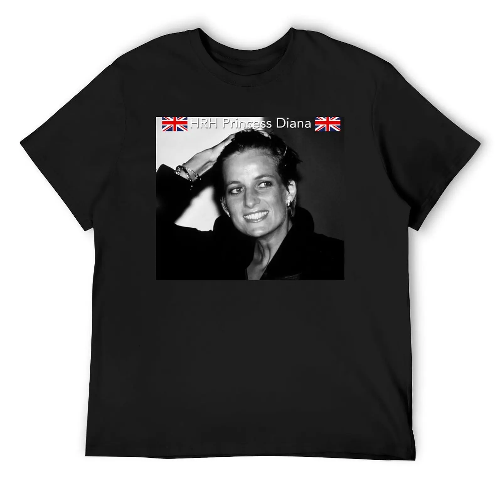 

Beautiful! HRH Princess Diana London T-Shirt plus size clothes graphic t shirt vintage mens t shirts pack