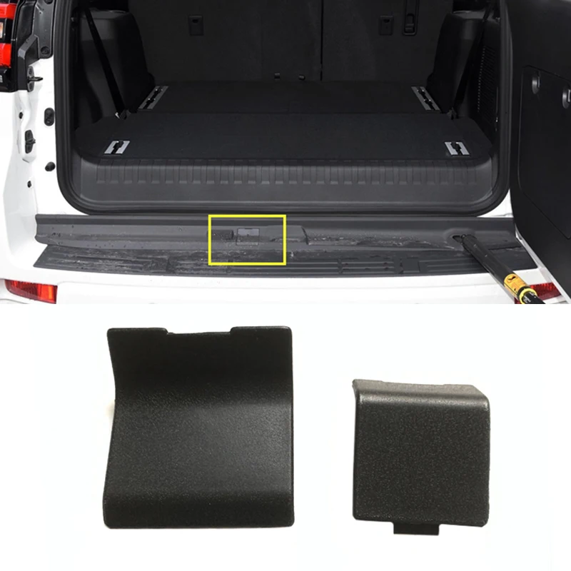 Car Rear Bumper Trunk Pedal Screw Hole Cover Cap Lid For Toyota Land Cruiser PradoLC120 LC150 2003 2004-2019 Auto Accessories