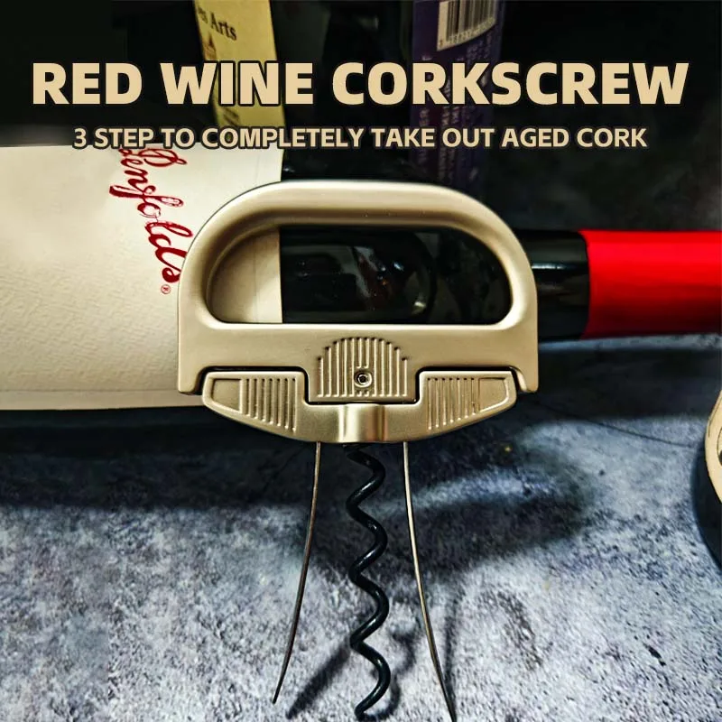 

Particular Remove Older And Fragile Wine Corks Two-Prong Cork Puller Old Vintage Ah So Wine Corkscrew
