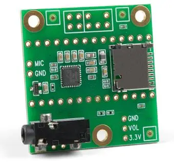 1 buah tersedia DEV-15845 Teensy 4.0 Audio Shield (Rev D) Teensy 4.1 Development