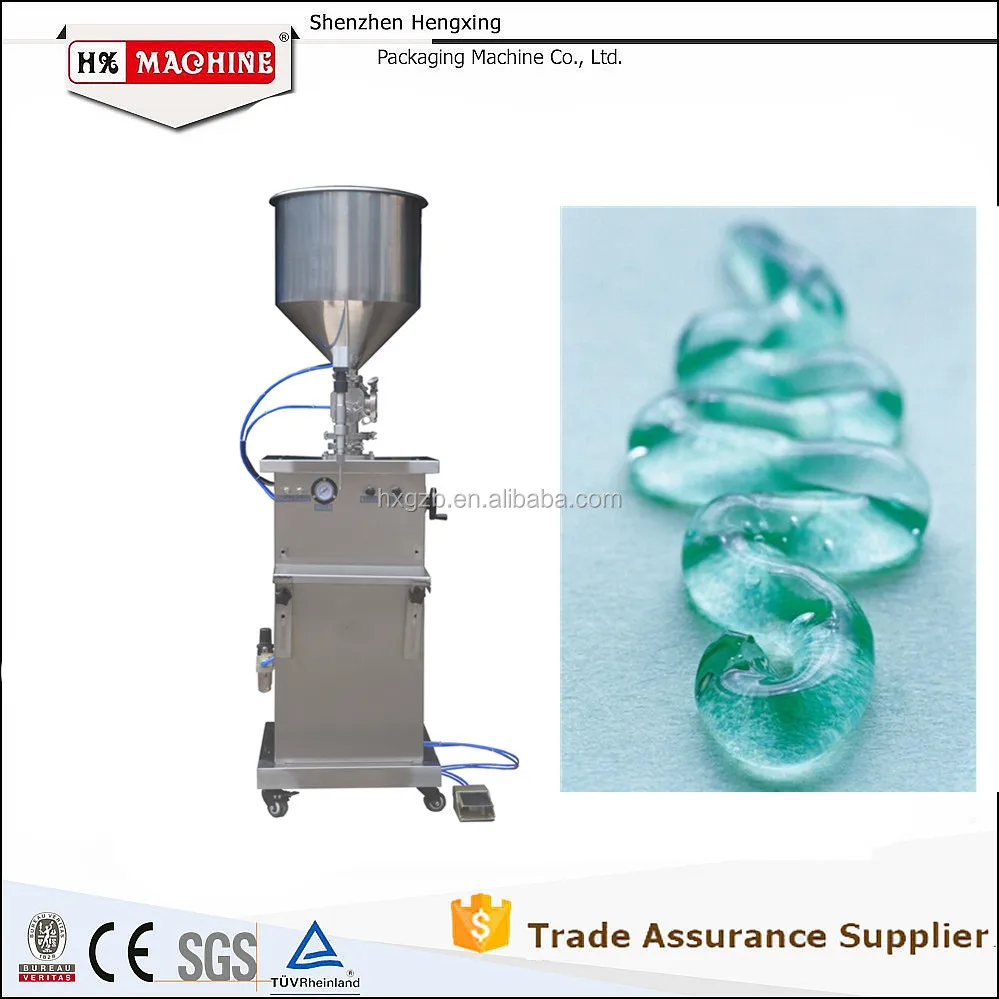 Small Beverage/High Viscosity Liquid Filling Machine