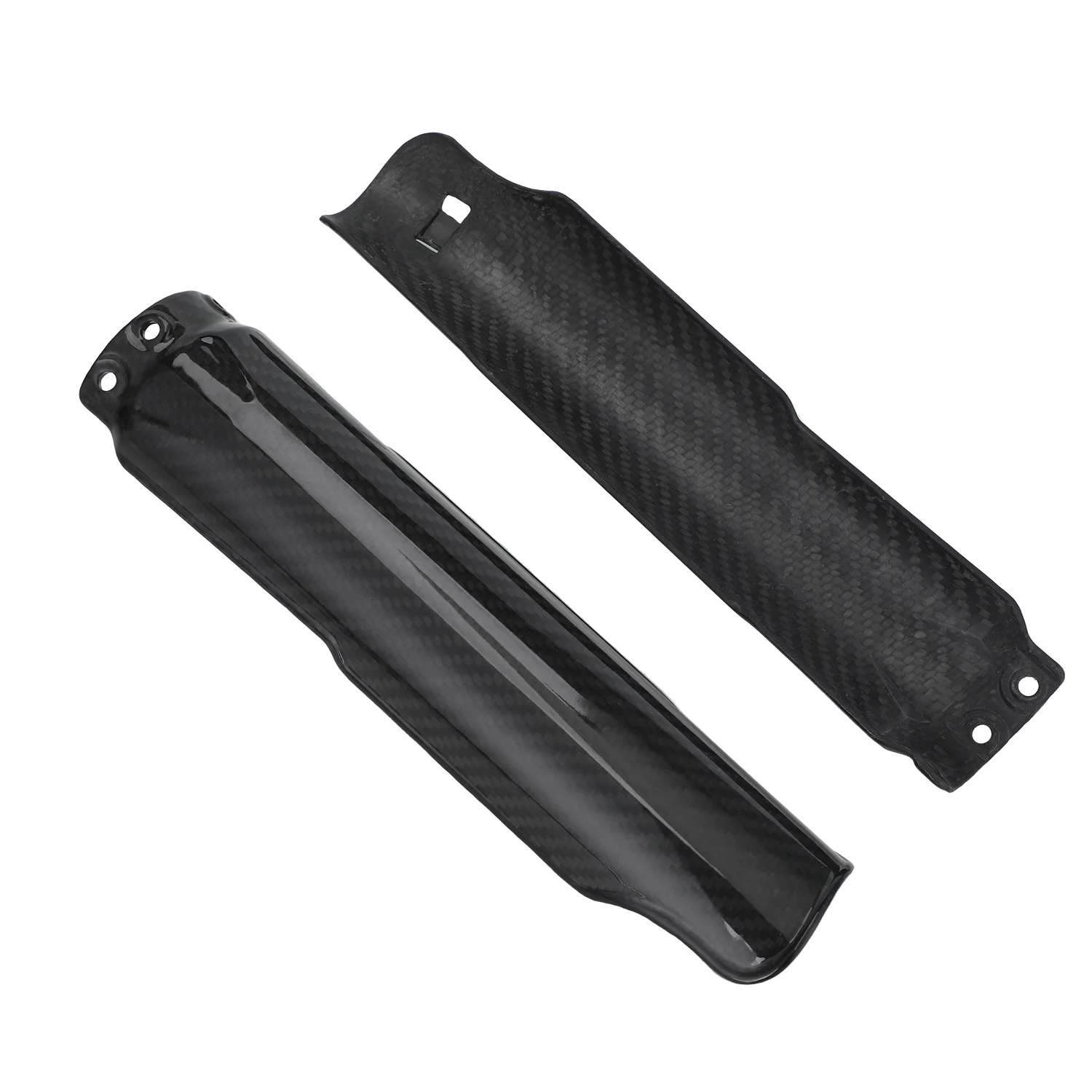 

Motorcycle shock absorption protective cover front fork protective plate