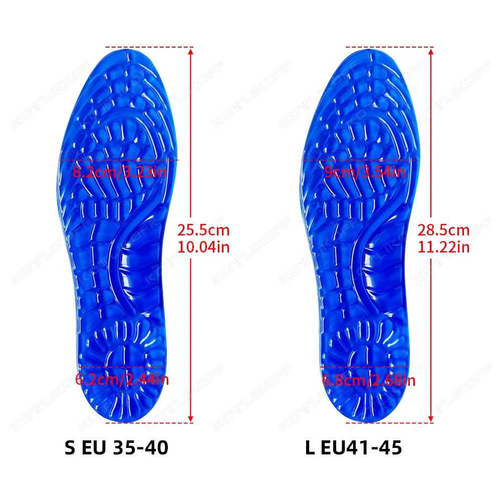 Gel Insole Silicone Orthopedic Arch Support Foot Care For Feet Shoe Sole Sport Insoles Shock Absorption Pads Orthotic Pad view 6