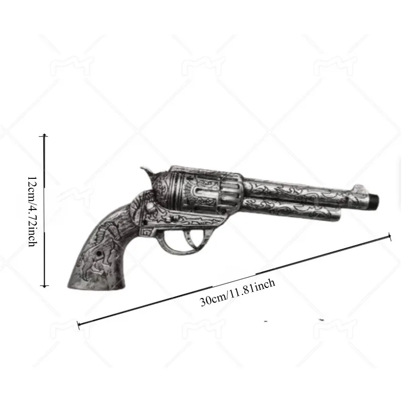 Revolver Giocattolo Stile Western per Bambini con Costume Western