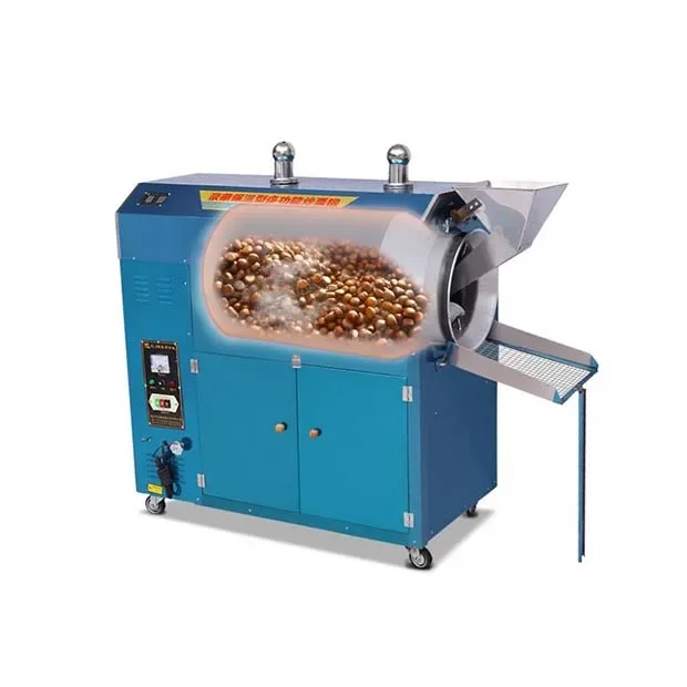 Nut roasting machine / nut roaster / grain roaster for peanut , soybean seed , barley