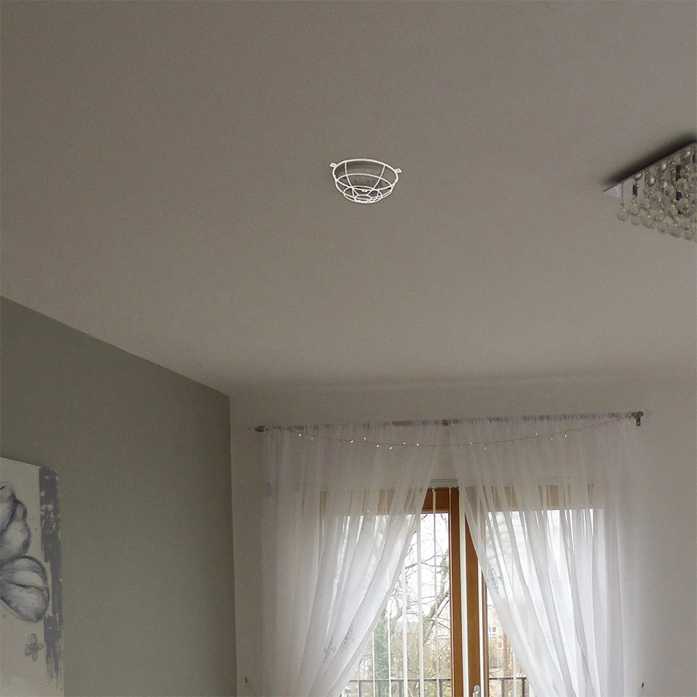 

3pcs Sprinkler Head Protective Grille Fire Protector Stainless Steel Covers Ceiling Cap Easy Installation