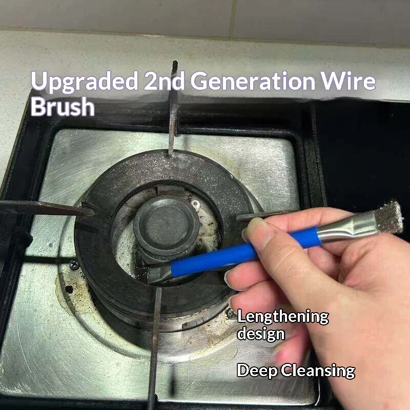 ESD Anti Static Double Head Steel Wire Brush PCB BGA Motherboard Cleaner Gas Stove Gap Grease Remover Hand Cleaning Tool
