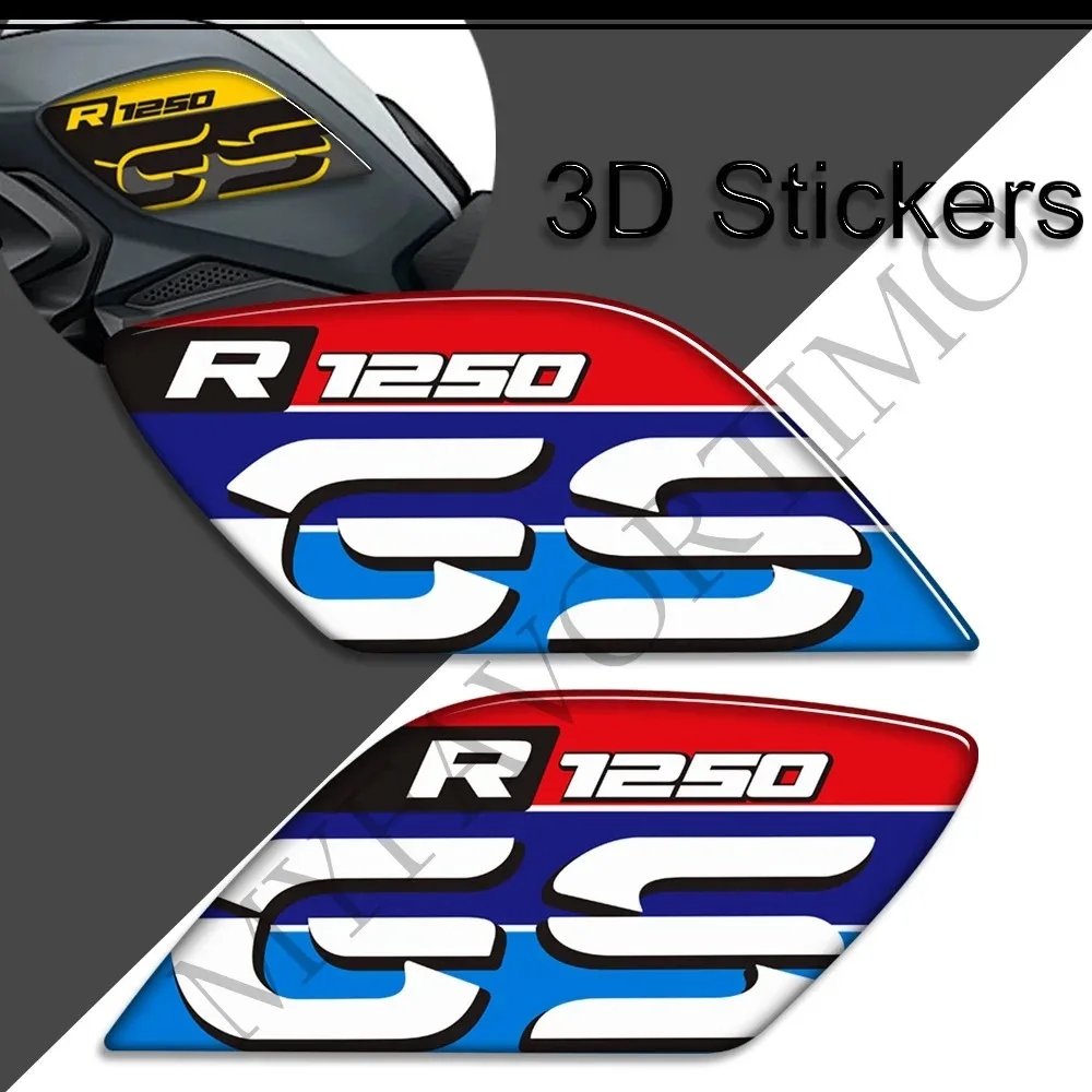 For BMW R1250GS R1250 R 1250 GS LC cowling Gas Fuel Oil Kit Knee Tank Pad Stickers Decal Protection Rally Fairing Fender