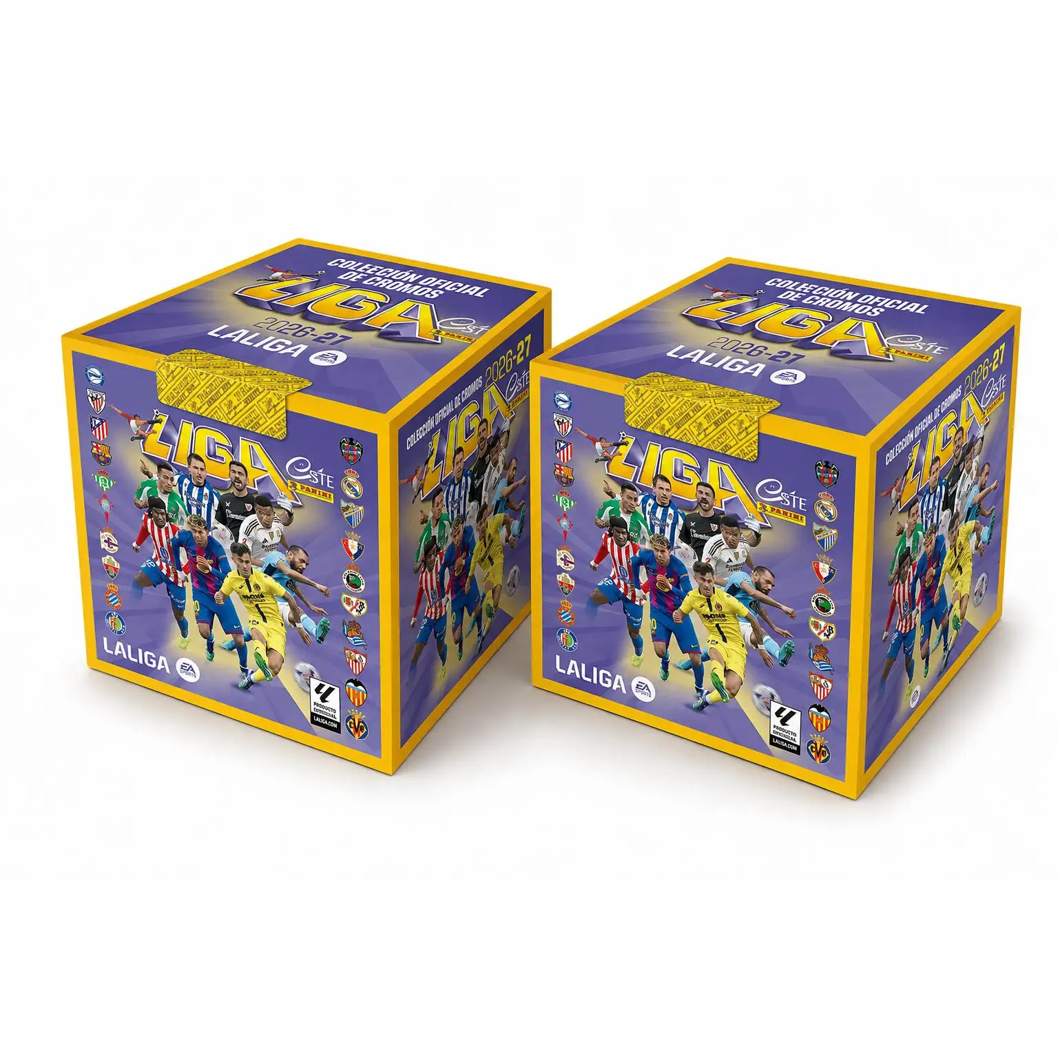 PANINI CARTAS COLECCIONABLES LIGA ESTE 26-27