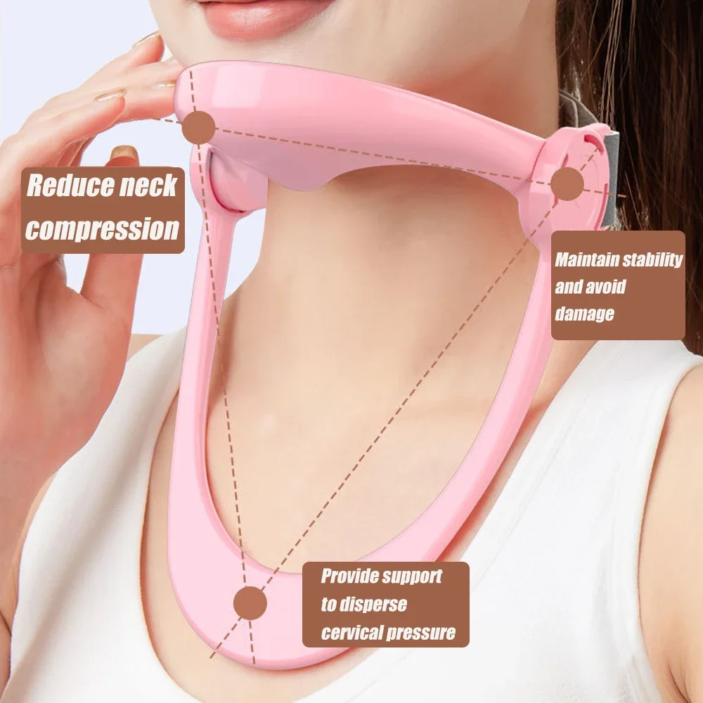 Adjustable Neck Support Braces Decompressed Shaping Cervical Traction Collar Forward Posture Corrector Health Care Stretcher