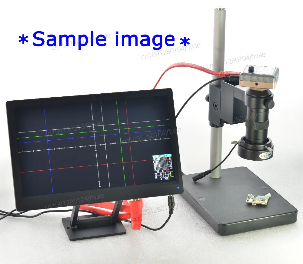 HAYEAR 1080P C-mount Full HD HDMI Câmera de microscópio industrial Sensor de 1/2,86 polegadas Suporte OSD de alta velocidade