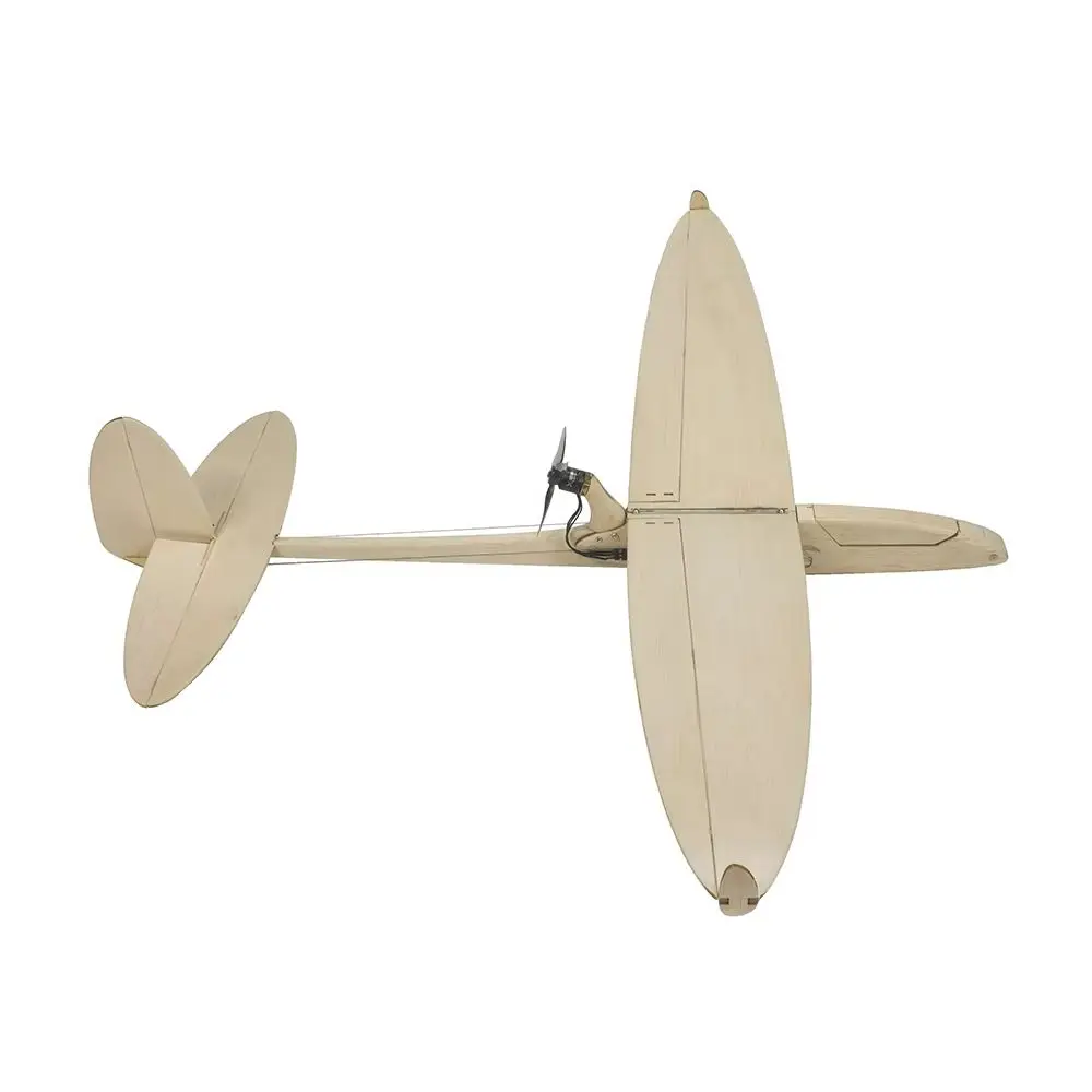 Sparrow F06 600mm Balsa Wood Glider, Laser Cut Free Flight Model Kit - DIY Building Kit for Beginners & Hobbyists