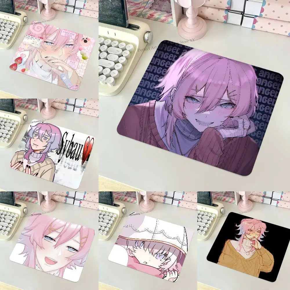 14DWY 14 Days With You Ren Mousepad Small LockEdge Mouse Pad For Gamers Computer Desk Pad Rectangular Anti-slip Rubber