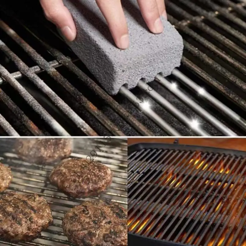 Zementschaum BBQ Scrubber Ziegelströme Entferner für Outdoor -Grills und Küchenöfen .y5ga