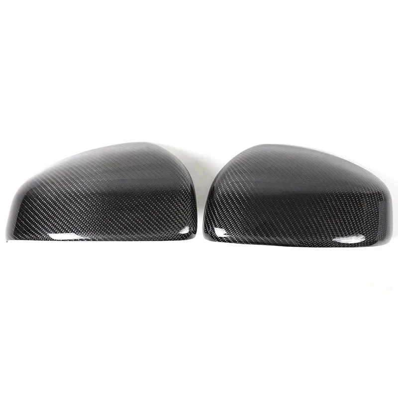 

For NISSAN 370Z Z34 2009-2019 Real Carbon Fiber Mirror Cover Car Exterior Door Side Rear View Cap Shell