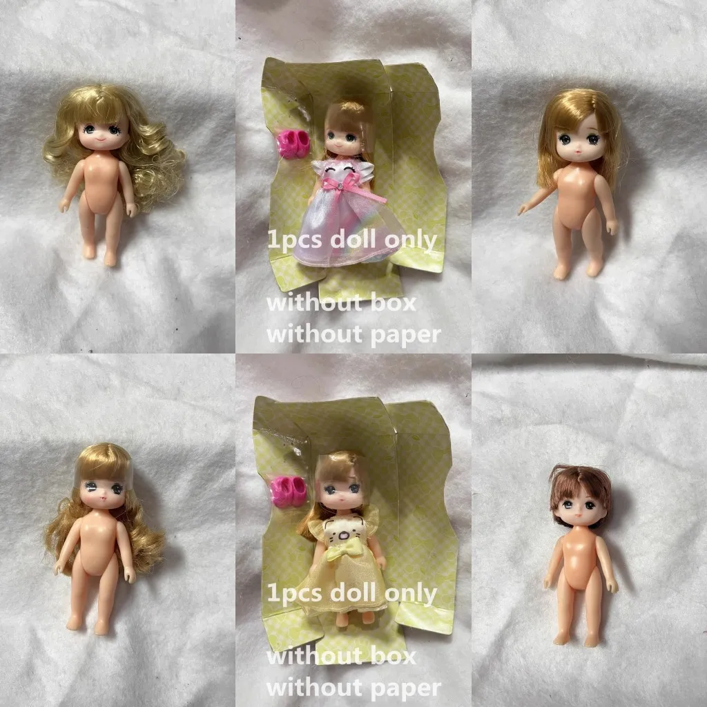 1/6 doll of girl accessories mini boy girl licca original kely huihuigongzhuwanjun cangku