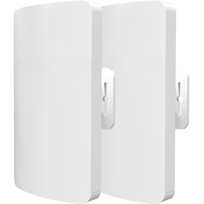 V2 5.8GHz outdoor wireless network repeater, easy pairing, 300mbps data rate 3 kilometers long distance, wide bandwidth firewall