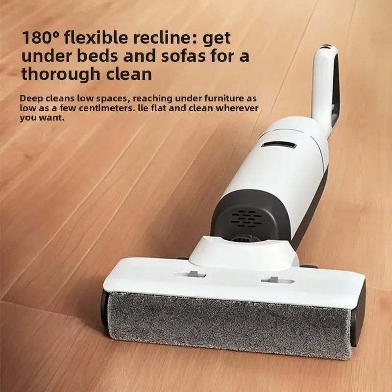 Cordless HEPA Filter Vacuum Cleaner Electric Mop Brushless Motor Self-Cleaning Self-Drying Lithium Battery for Household Use
