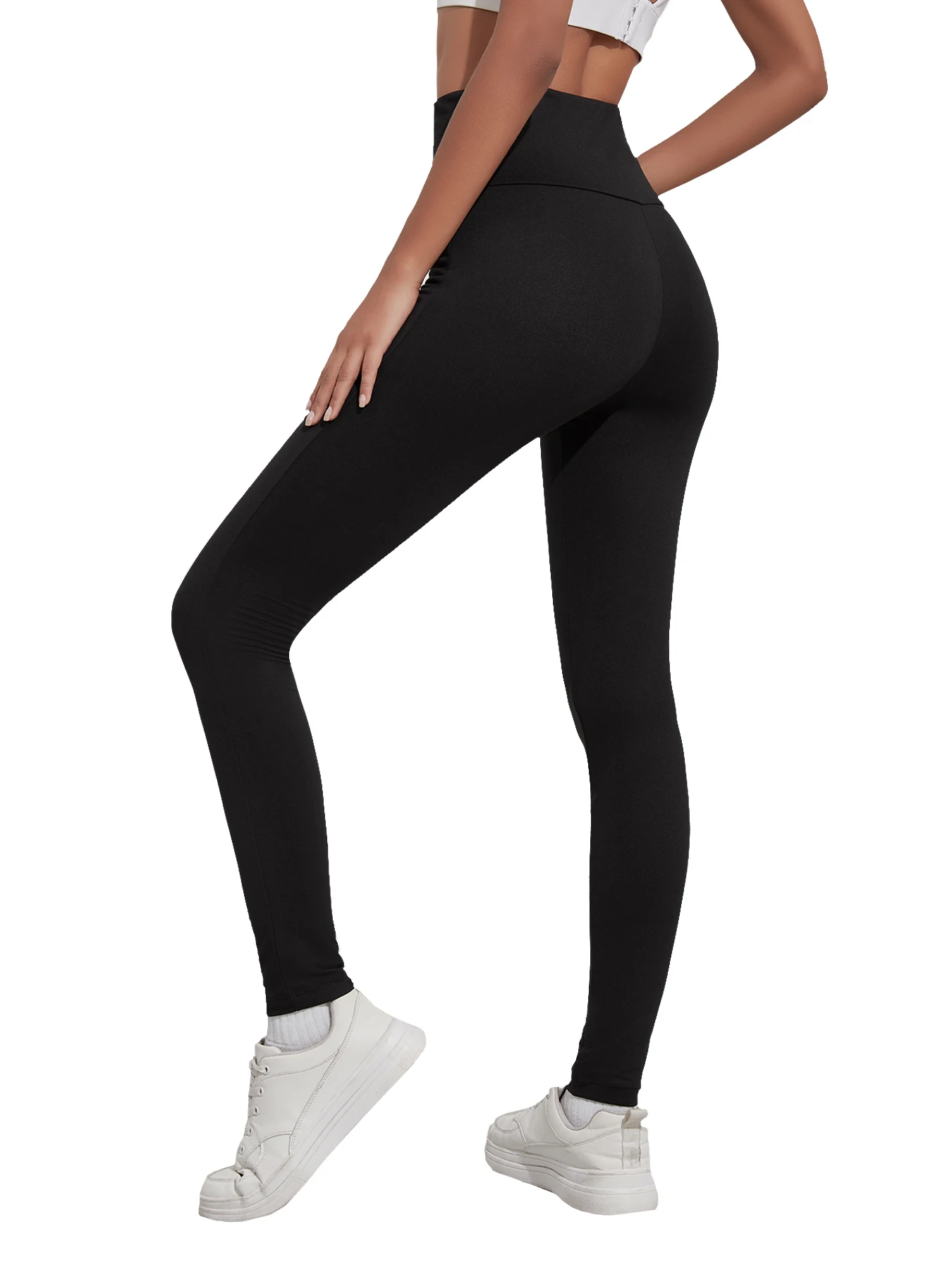 5 Pack Super Soft Sports Leggings With Pockets For Women High Waisted Workout Yoga Running Tight Pants Push Up Gym Fitness