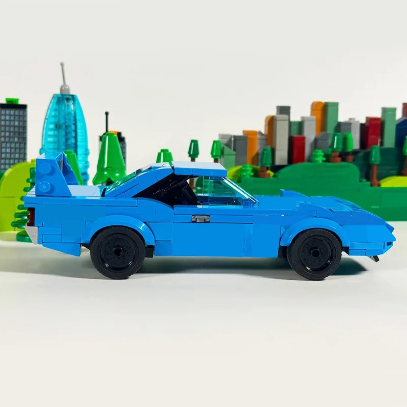 256 PCS Supercar Superbird MOC Customize Modular Building Block Creative Design Educational Learning Toy DIY Holiday Toy Gifts