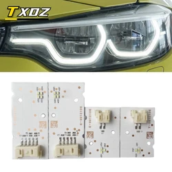 M4 F36 White Angel Eyes DRL LED boards For 18-20 BMW 420i 430i 440i M3 M4 F80 F82 F83 Adaptive Headlight Daytime Running Lights