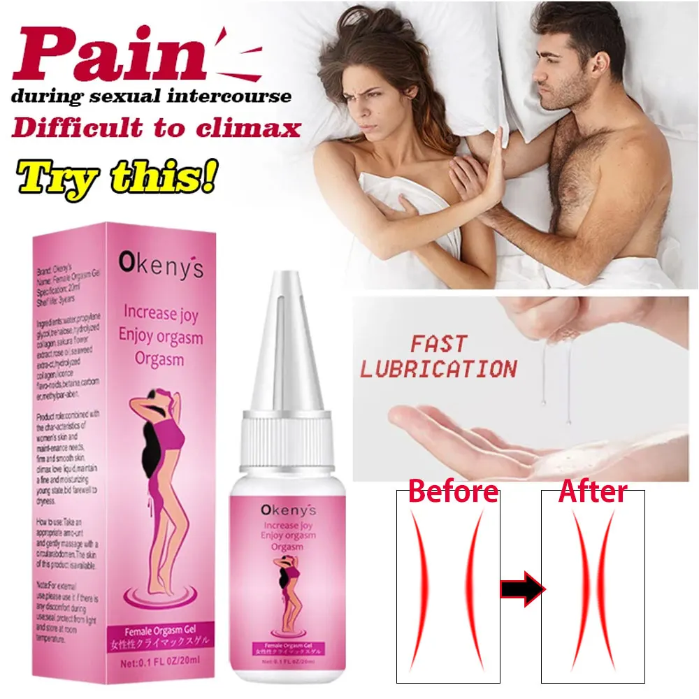 Gel orgasme cepat Squirting wanita untuk perangsang minyak pijat seks klimaks Libido Booster penambah vagina ketat