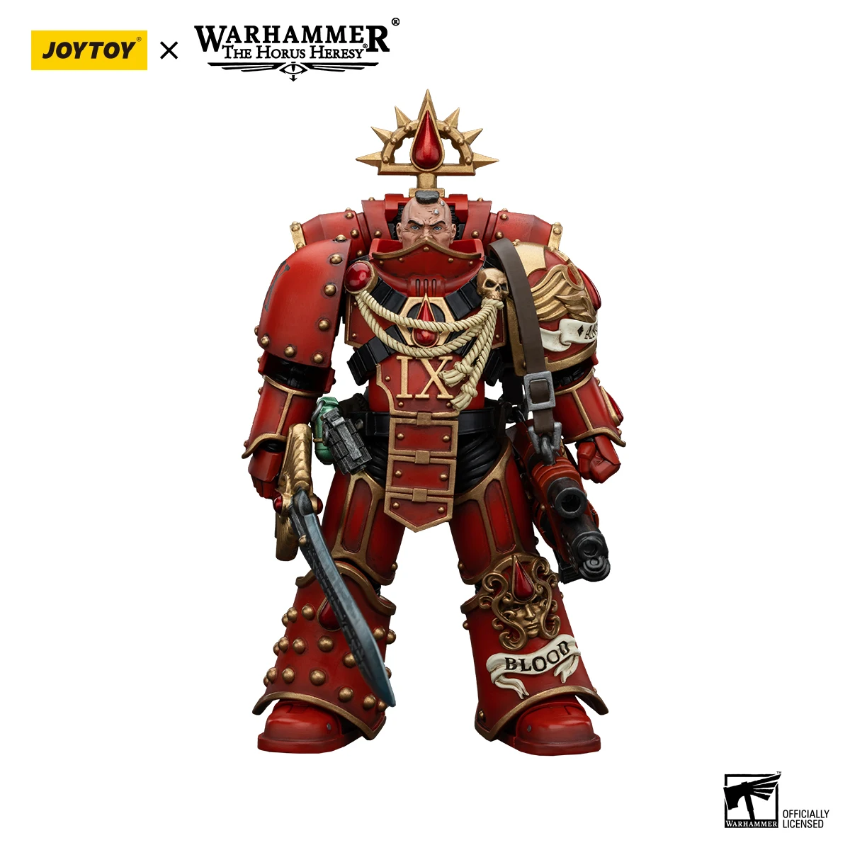 [Pre-order] JOYTOY 1/18 Warhammer 30K Action Figure Blood Angels Raldoron First Captain of the Blood Angels Model