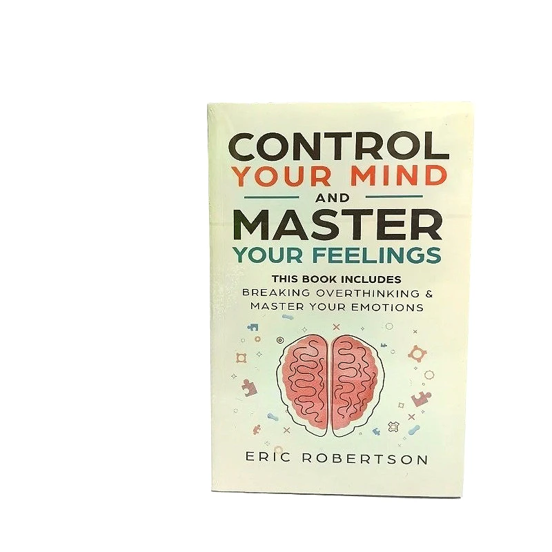 Adult Self Growth Reading 2Pcs Books Overthinking Relief & Mood Management Inspirational Reading Collection english books