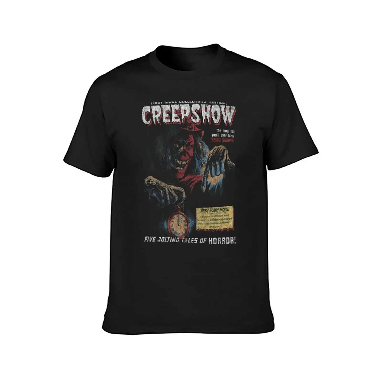 Creepshow Retro T-Shirt man clothes plus sizes slim fit t shirts for men