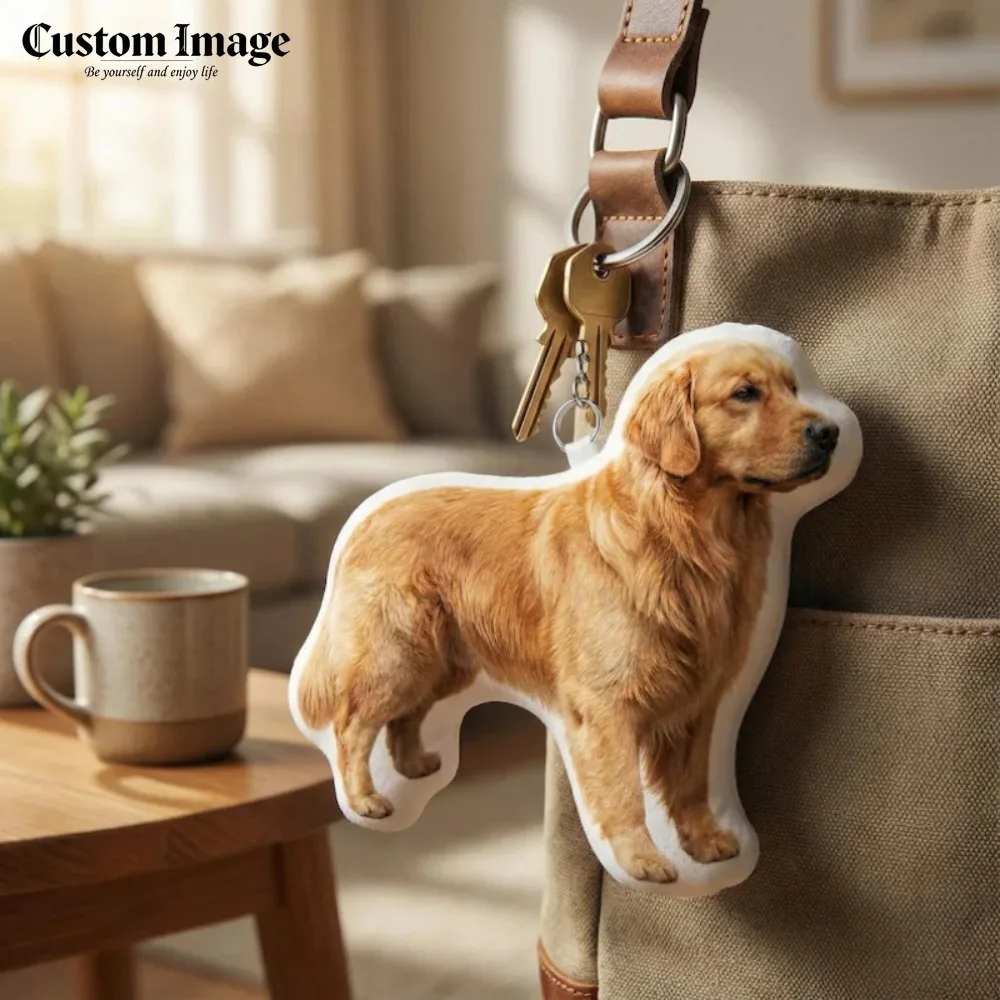 

Custom Photo Printed Pillow, Personalized Cushion, Pet Memorial Gift, Custom Shaped Pillow, Dog & Cat Pillow