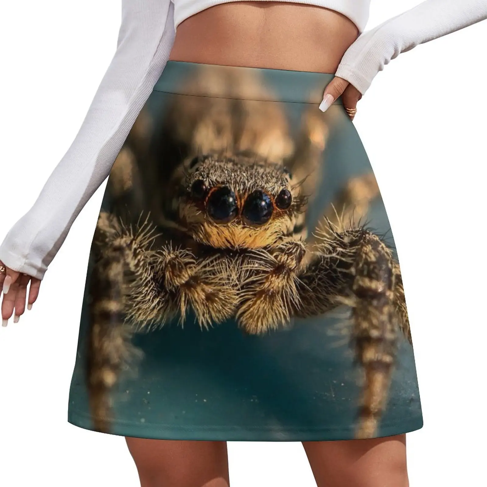 

Small jumping spider Mini Skirt Miniskirt sexy short mini skirts new in external clothes Women's summer skirt Mini Skirt